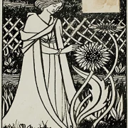 Kvinde med solsikker - 1892