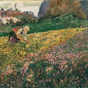 Pigen i blomsterengen - 1909