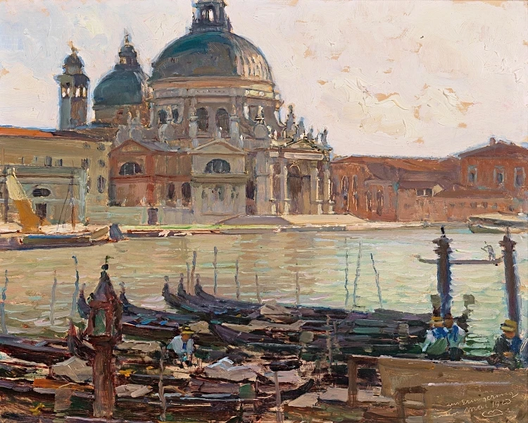 Santa Maria della Salute, Venedig - 1924