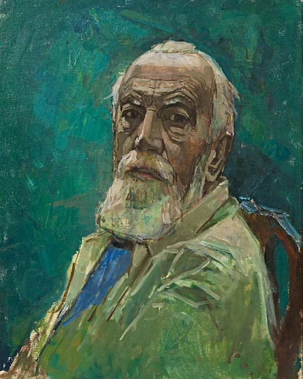 Selvportræt Carl Moll - 1943