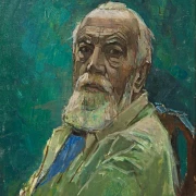Selvportræt Carl Moll - 1943