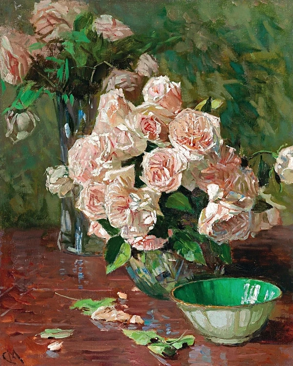 Hvide roser II - 1925