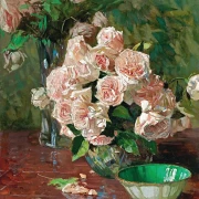 Hvide roser II - 1925