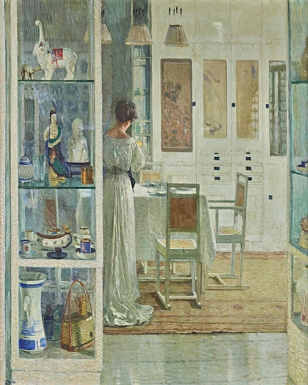 Hvidt interiør - 1905