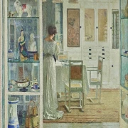 Hvidt interiør - 1905
