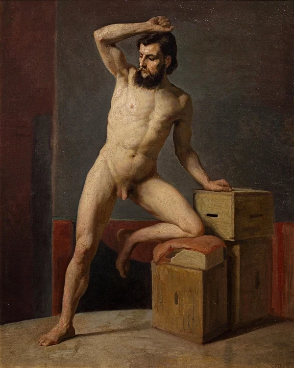 Nøgen mand - 1883