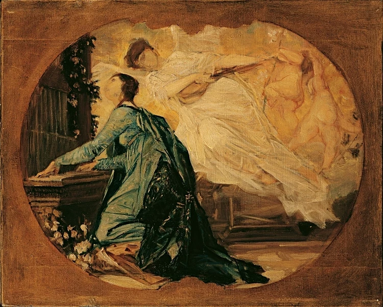 Orgelspiller - 1885