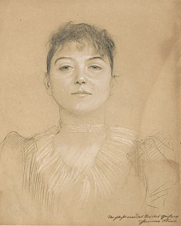 Portrait einer Frau - 1891