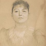Portrait einer Frau - 1891