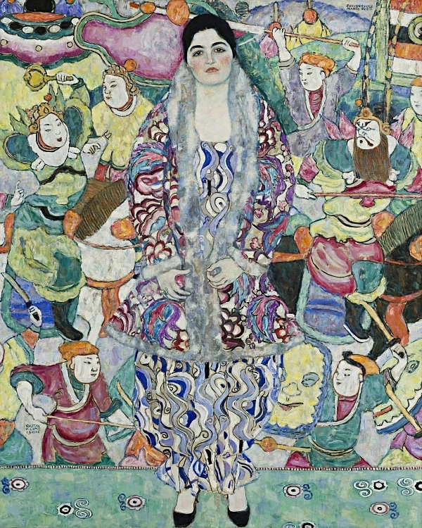 Portræt af Friederike Maria Beer - 1916