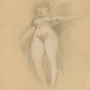Flydende mod en mørk baggrund - 1896