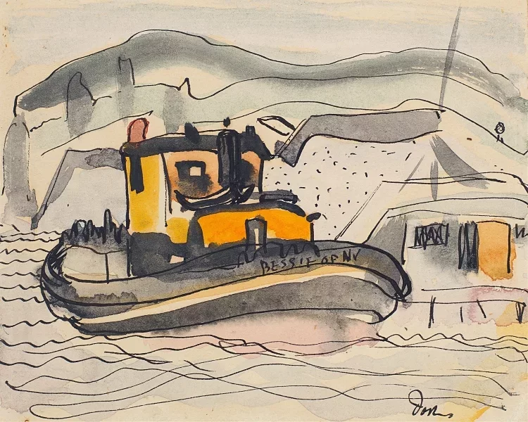 Studie til 'Bessie' fra New York - 1932
