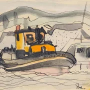 Studie til 'Bessie' fra New York - 1932