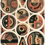 Samling af dekorationer og farver Pl.12 - 1930