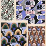 Samling af dekorationer og farver Pl.16 - 1930