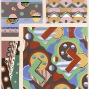 Samling af dekorationer og farver Pl.20 - 1930