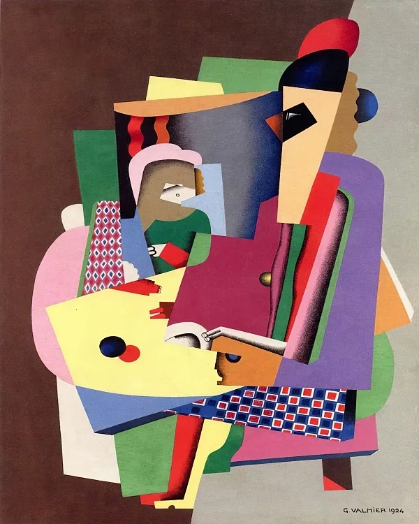 Die Klavierstunde – 1924