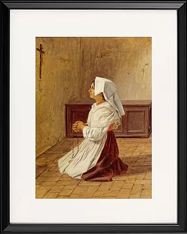 Eine betende Italienerin - 1836