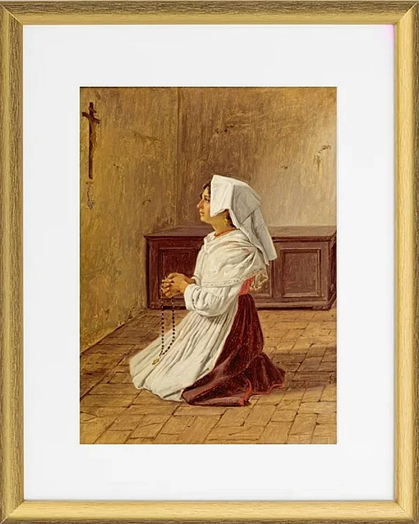 Eine betende Italienerin - 1836