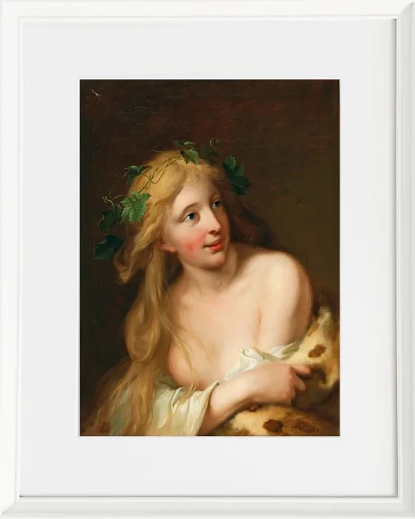 Wilhelm Tischbein – Eine Bacchantin 1784 | Giclée Kunstdruck gerahmt