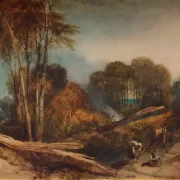 William Turner | Beeston Castle, Cheshire - 1839 | Indrammet kunsttryk | Romantic | formida