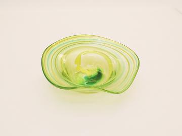 Dänisches Kunsthandwerk - Glasschale Frühling