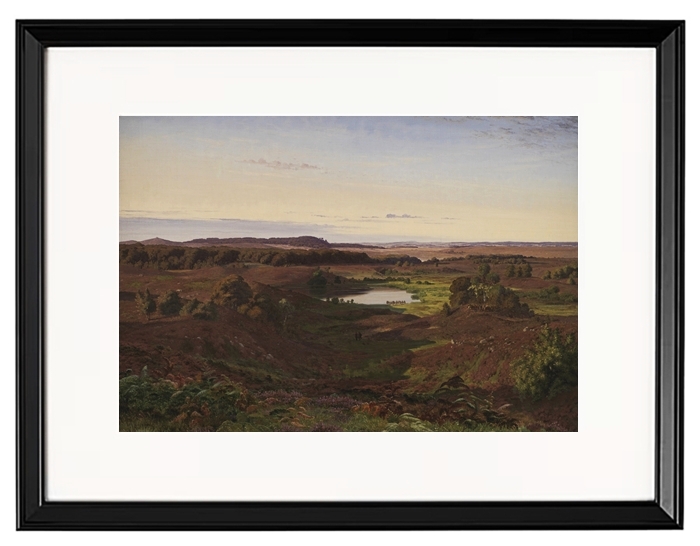 Landschaft im Norden Seelands – 1849