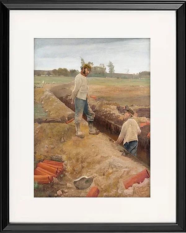 Abfluss Grabende - 1885