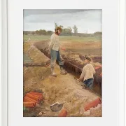 Abfluss Grabende - 1885