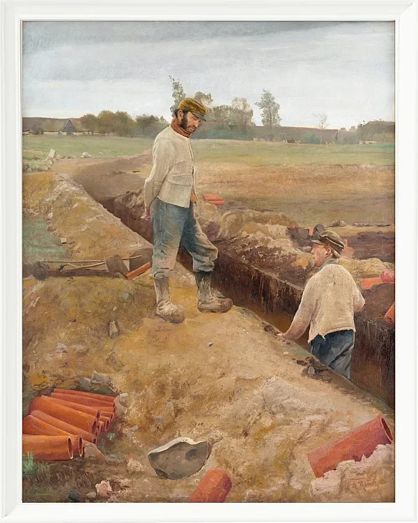 Abfluss Grabende - 1885