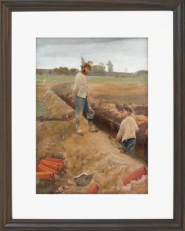 Abfluss Grabende - 1885