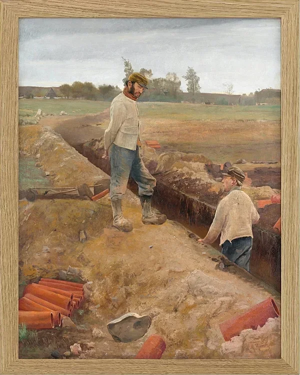 Abfluss Grabende - 1885