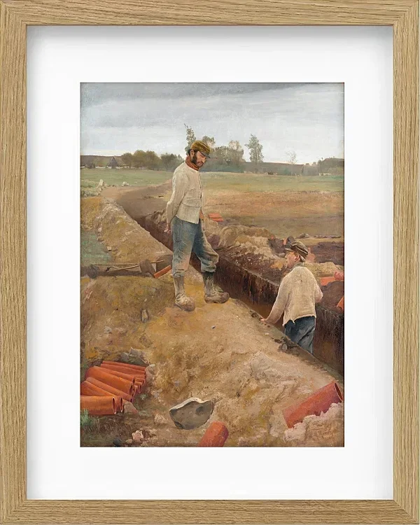 Abfluss Grabende - 1885