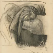 Käthe Kollwitz – Abschied 1910 | Giclée Kunstdruck gerahmt