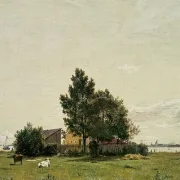 Abschnitt in der Nähe des Kalkofens mit Blick auf Kopenhagen – 1836