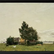 Abschnitt in der Nähe des Kalkofens mit Blick auf Kopenhagen – 1836