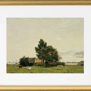 Abschnitt in der Nähe des Kalkofens mit Blick auf Kopenhagen – 1836