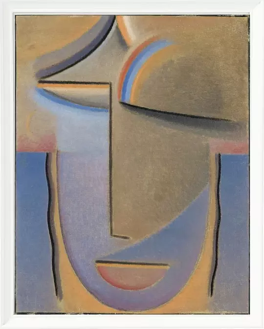 Abstrakter Kopf, Abend - 1927