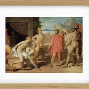 Achilles empfängt in seinem Zelt die Gesandten von Agamemnon – 1801