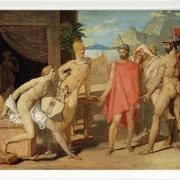 Achilles empfängt in seinem Zelt die Gesandten von Agamemnon – 1801