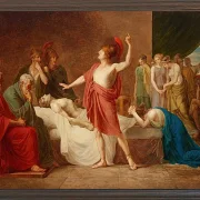 Achilles trauert um den Tod des Patroklos – 1824