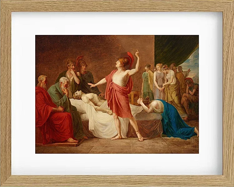 Achilles trauert um den Tod des Patroklos – 1824