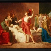 Achilles trauert um den Tod des Patroklos – 1824