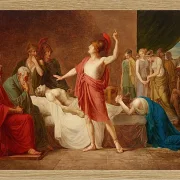 Achilles trauert um den Tod des Patroklos – 1824