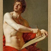 Akademische Studie eines nackten Mannes 1801