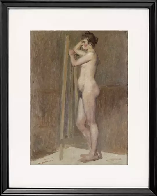 Akt in der Werkstatt - 1890