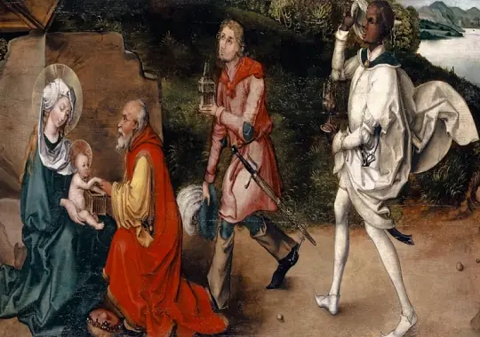 Albrecht Dürer | De vise mænds tilbedelse – 1492 | Indrammet kunsttryk | Renæssance | formida