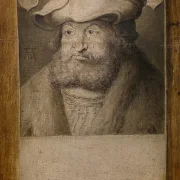Albrecht Dürer | Friedrich III. Kurfürst von Sachsen - 1526 | Giclée Kunstdruck gerahmt