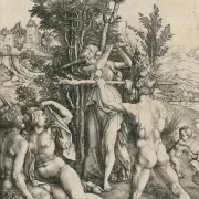Albrecht Dürer | Herkules ved korsvejen - 1498 | Indrammet kunsttryk | Renæssance | formida