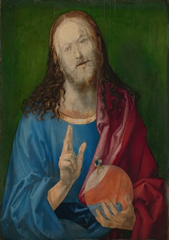 Albrecht Dürer | Retter der Welt – 1505 | Giclée Kunstdruck gerahmt